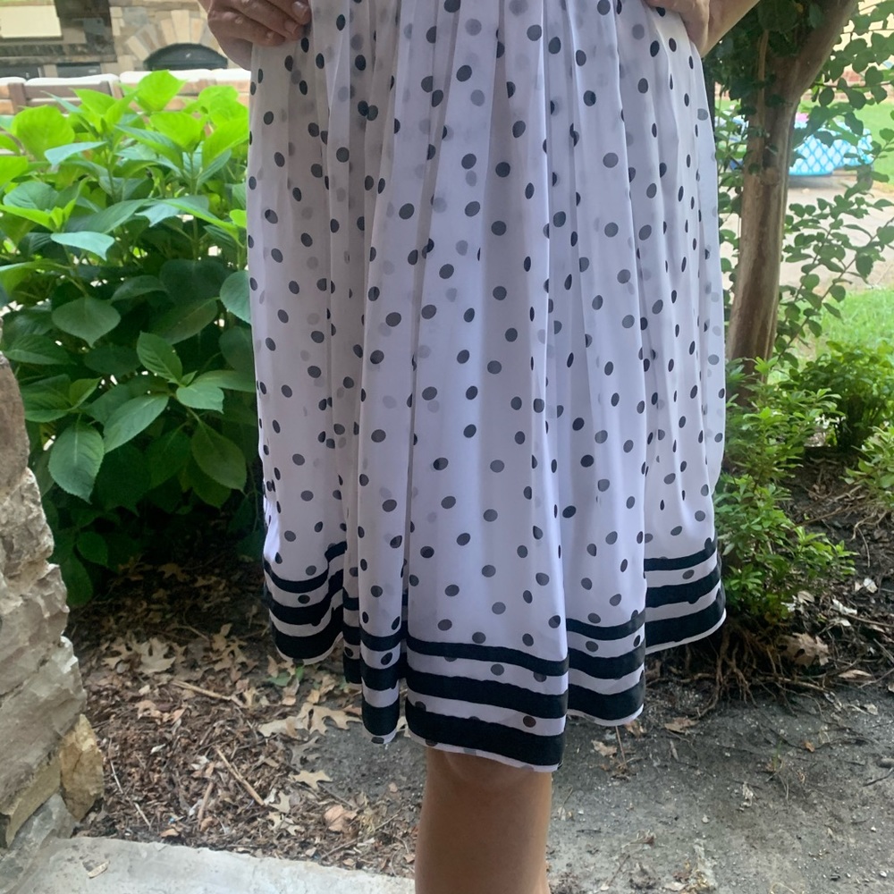 Whbm Polka Dot Skirt View 3